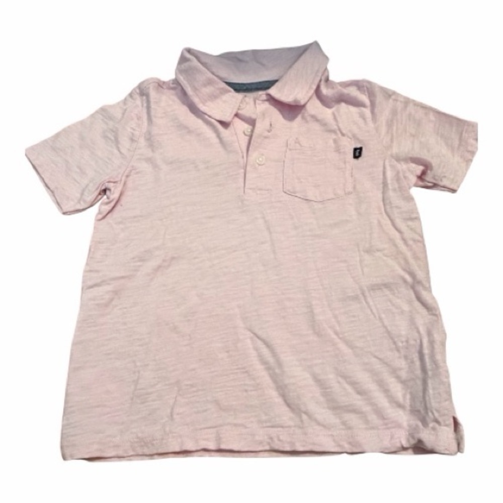 Soft Pink Kids Polo Shirt